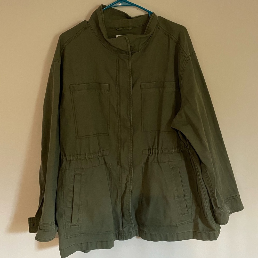 Old Navy Military Field Jacket Green
